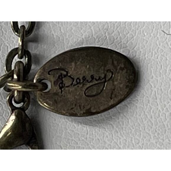 Vintage Berry Signed Brass Gold Copper Coin Disc Bib Necklace - Picture 7 of 10